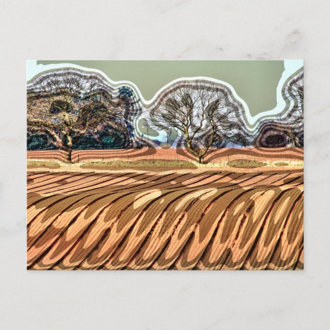 LANDWIRTSCHAFT POSTKARTE (Vorderseite)