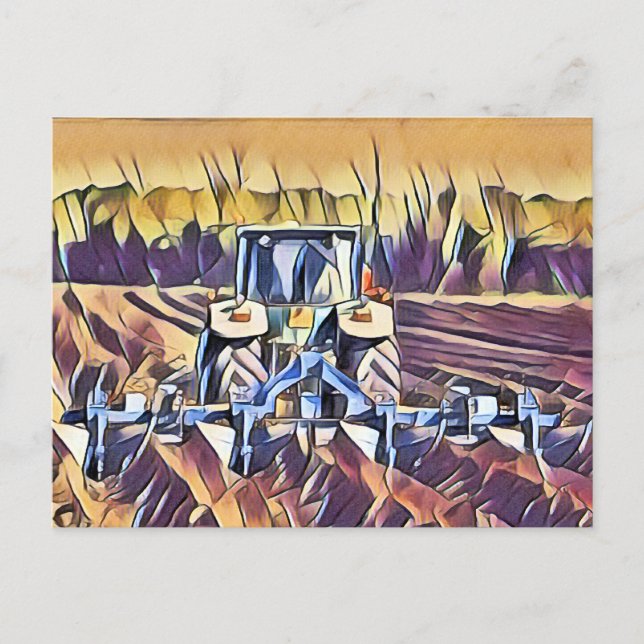 LANDWIRTSCHAFT POSTKARTE (Vorderseite)