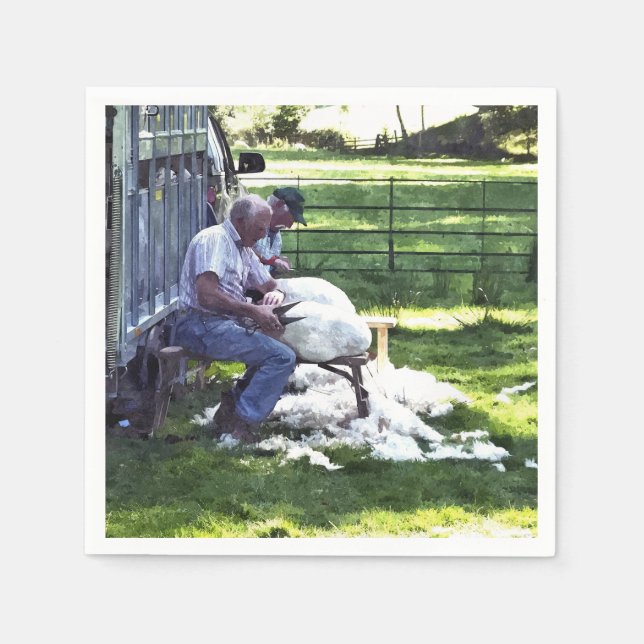 LANDWIRTSCHAFT SERVIETTE (Vorderseite)