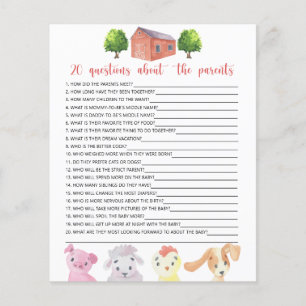 Landwirtschaft - Spiele - 20 Fragen zu den Eltern