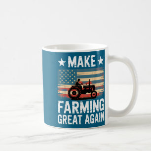 Landwirtschaft wieder großartig machen Patriotisch Kaffeetasse