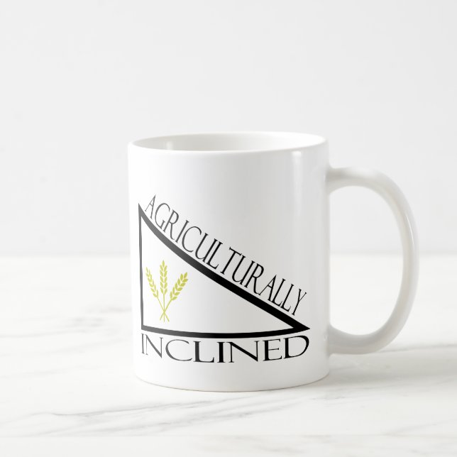 Landwirtschaftlich geneigt kaffeetasse (Rechts)