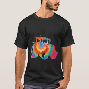 Landwirtschaftliche Bauer Gefärbte Krawatte 80er 9 T-Shirt