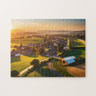 Landwirtschaftliche Gemeinschaft 4 Das Puzzle des 