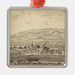 Landwirtschaftliche Gesellschaft Sonoma und Marin Ornament Aus Metall