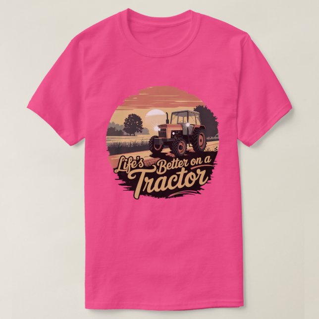 Landwirtschaftliche Kunst für Fans von landwirtsch T-Shirt (Design vorne)