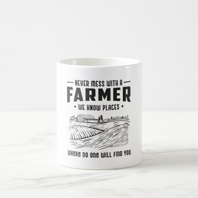 Landwirtschaftliche Landwirtschaft Landwirtschaft  Kaffeetasse (Mittel)