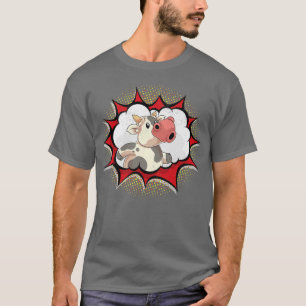 Landwirtschaftliche Nutztiere Bauer Kuh Überlandku T-Shirt