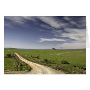 Landwirtschaftliche Straßenverflechtung zwischen W