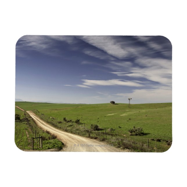 Landwirtschaftliche Straßenverflechtung zwischen W Magnet (Horizontal)