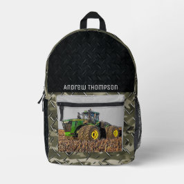 landwirtschaftliche Zugmaschine Coole Landwirtscha Bedruckter Rucksack