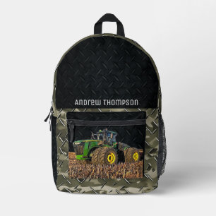 landwirtschaftliche Zugmaschine Coole Landwirtscha Bedruckter Rucksack