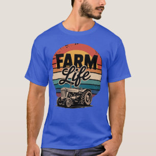 Landwirtschaftliches Leben Landwirtschaft Traktor T-Shirt