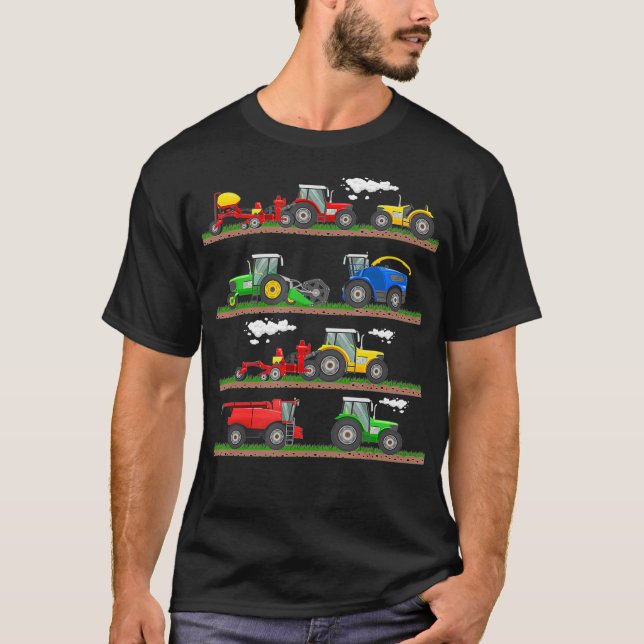 Landwirtschafts- und Nutzfahrzeug T-Shirt (Vorderseite)
