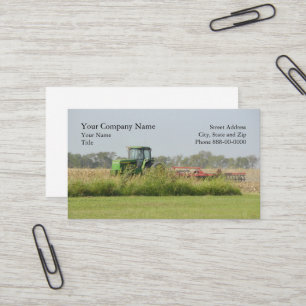 Landwirtschaftskarte Visitenkarte