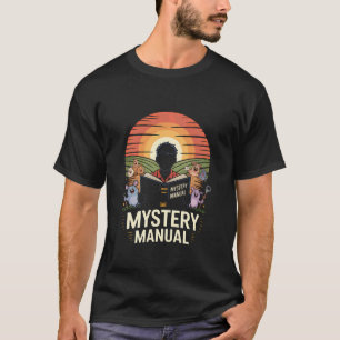 Landwirtschaftslehrer-Mystery-Handbuch Retro-Bauer T-Shirt