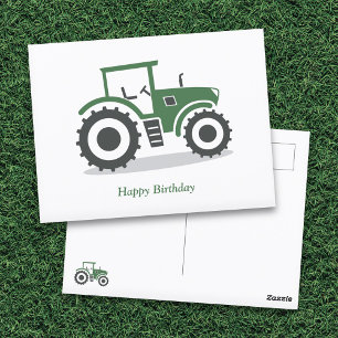 Landwirtschaftstraktor Postkarte