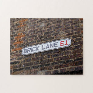 Lane en brique - Londres - Signe de rue - Puzzle