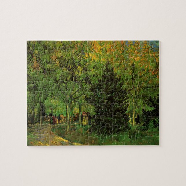 Lane in Public Garden, Arles von Vincent van Gogh (Horizontal)