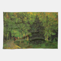 Lane in Public Garden, Arles von Vincent van Gogh