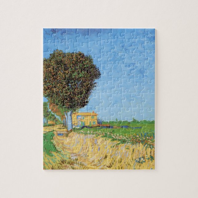 Lane Near Arles von Vincent van Gogh (Vertikal)