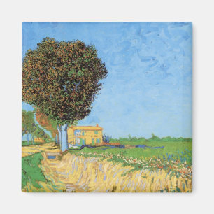 Lane Near Arles von Vincent van Gogh Magnet