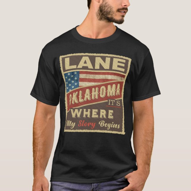 LANE, OK, hier beginnt meine Geschichte T-Shirt (Vorderseite)