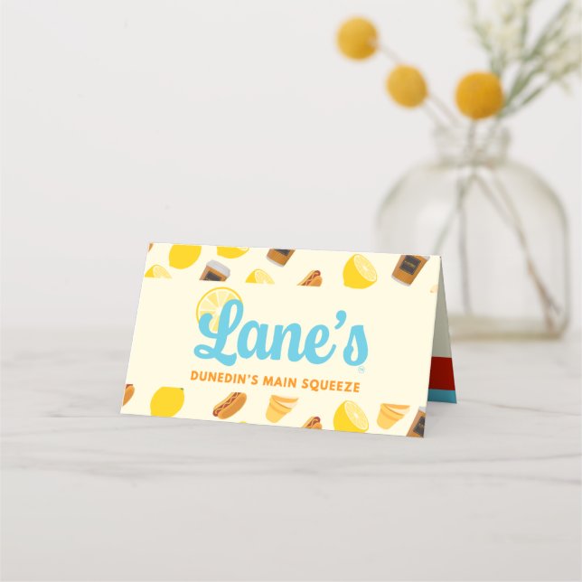 Lane's Lemonade Loyalty Card Treuekarte (Vorderseite)