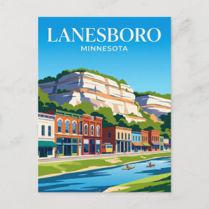 Lanesboro Minnesota Postkarte
