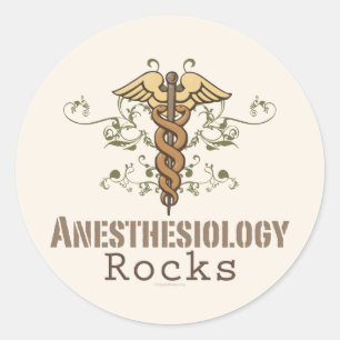 L'anesthésiologie bascule des autocollants