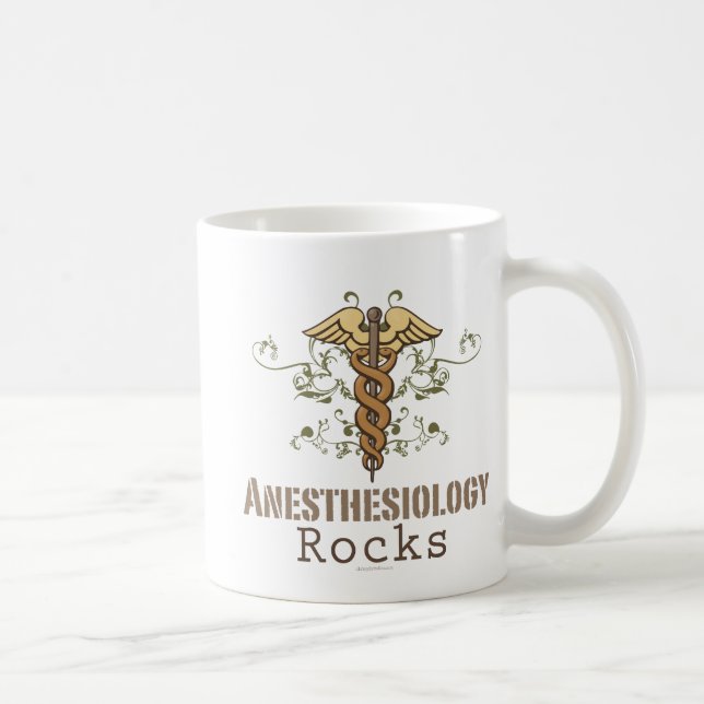 L'anesthésiologie bascule la tasse (Droite)