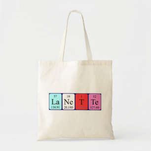 Lanette Periodischer Tischtuch Tragetasche