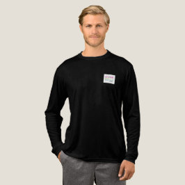 Lang abgelöstes Shirt - QR-Code