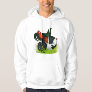 Lang-angebundenes Hahn-Trio Hoodie