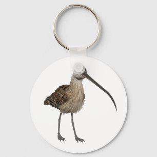 Lang-Berechneter großer Brachvogel Schlüsselanhänger