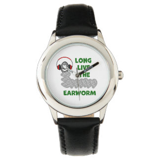 Lang lebe der Wurm Armbanduhr