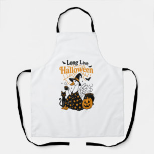 Lang lebe Halloween-Gans-Hexe Schürze