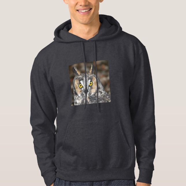 Lang-ohrige Eule Hoodie (Vorderseite)