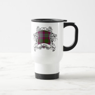 Lang Tartan-Schild Reisebecher