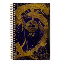 Lang Violet Lang Monogrammé Livre Fée Journal Doté