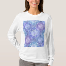 Langarm-Basic-T-Shirt für Damen T-Shirt