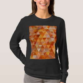 Langarm-Basic-T-Shirt für Damen T-Shirt