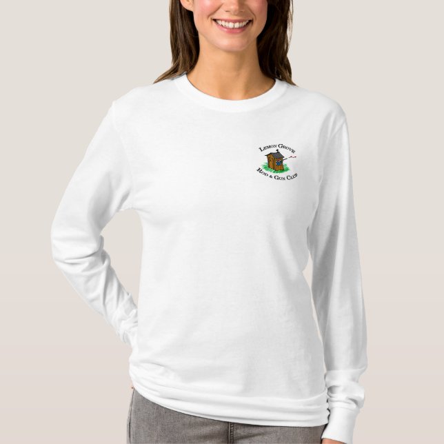 Langarm-Hemd für Frauen - verschiedene Farben T-Shirt (Vorderseite)