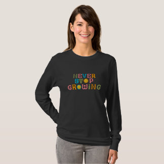 Langarm-Psychedelic-T-Shirt T-Shirt