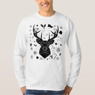 Langarm-T-Shirt für Männer zu Weihnachten T-Shirt