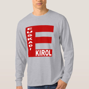 Langärmelgraues T-Shirt Euskadi KIROL