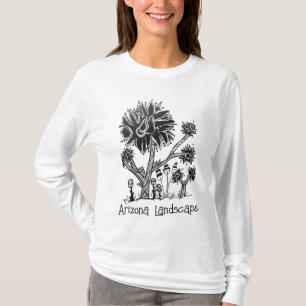 Langärmeliger AZ Landscape T - Shirt