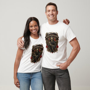 Langarmshirt 'Der Tod schläft nie' T-Shirt