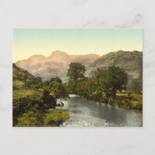 Langdale Pikes I, Lake District, Cumbria, England Postkarte