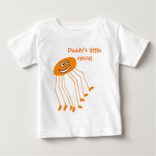 Lange Beine des Vatis Baby T-shirt